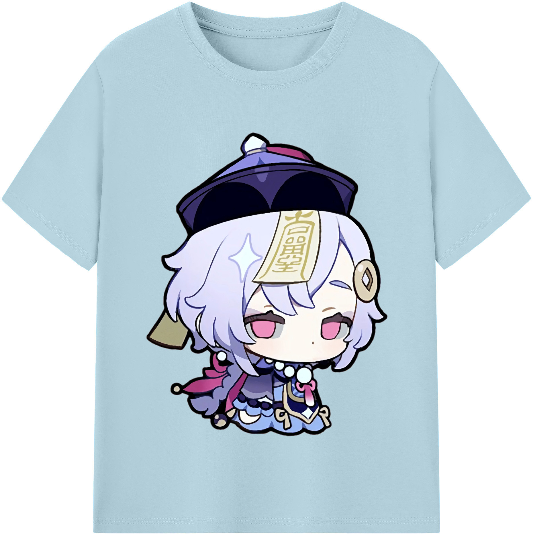 げんし神 七七 なな  genshin Nana 綿100％半袖Tシャツ（フロントプリント）